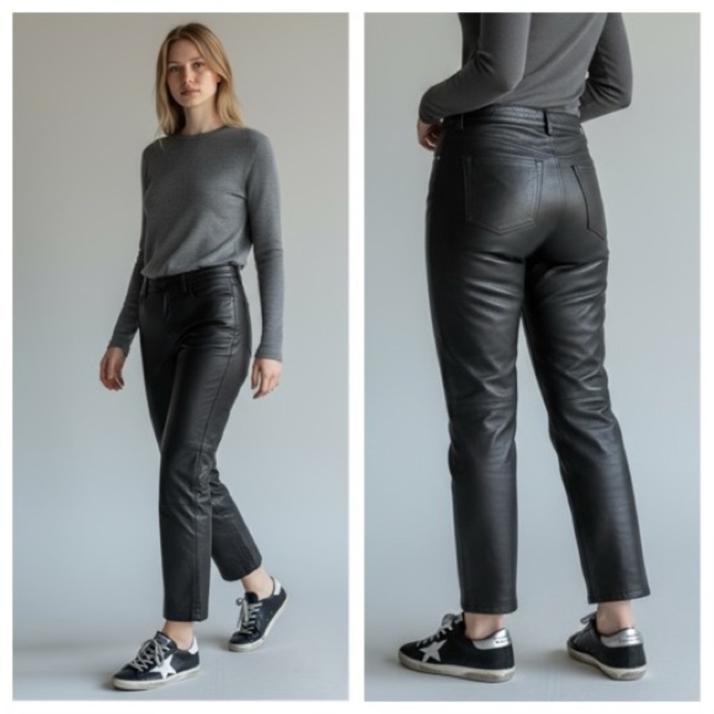 Ann Taylor Black Ankle Pants